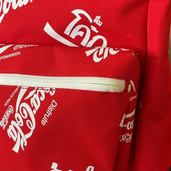 NWT Herschel Supply Company X Lawson Red Coca-Cola Backpack - Picture 8 of 9